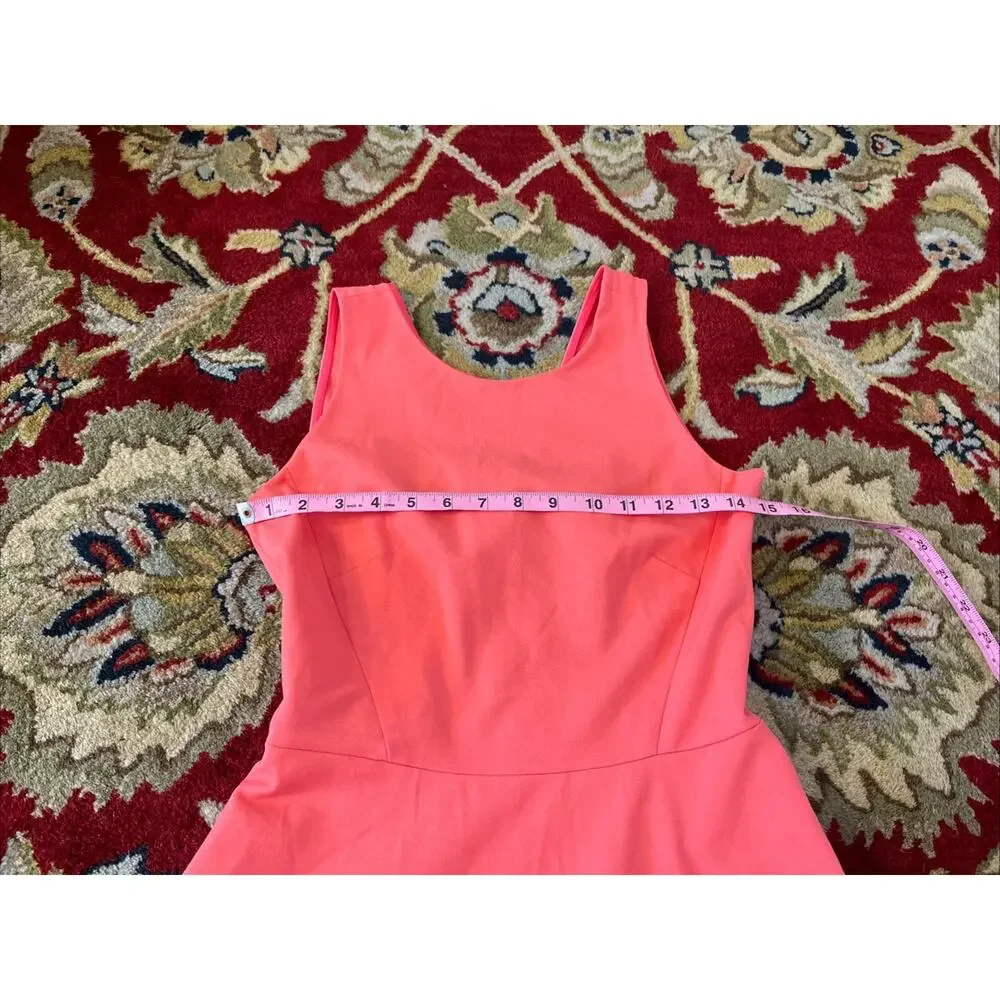 Kate Spade New York Sz 6 Sleeveless Bow Back‎ Sheath Mini Dress Pink S Classic